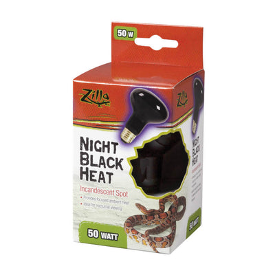 Zilla Incandescent Spot Bulb Night Black, 50W