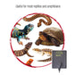 Zilla Heat Mat Mini Black Infrared Reptile Terrarium Heater