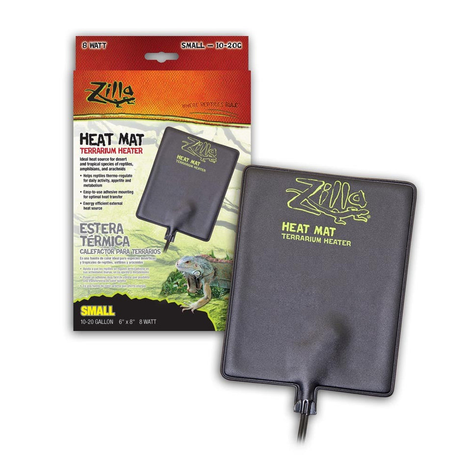 Zilla Heat Mat Small 10-20Gal 6X8 8W