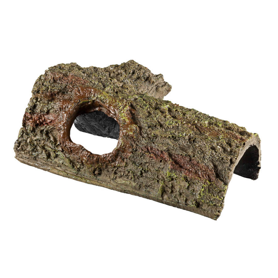 Zilla Bark Bends Reptile Hide and Shelter, Medium