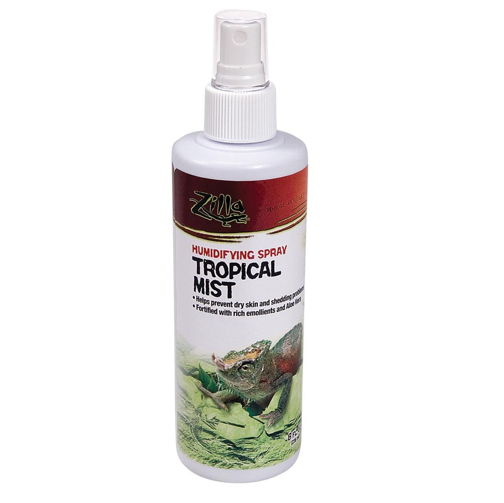 Zilla Tropical Mist Humidity Spray for Tropical Reptiles 8 fl oz