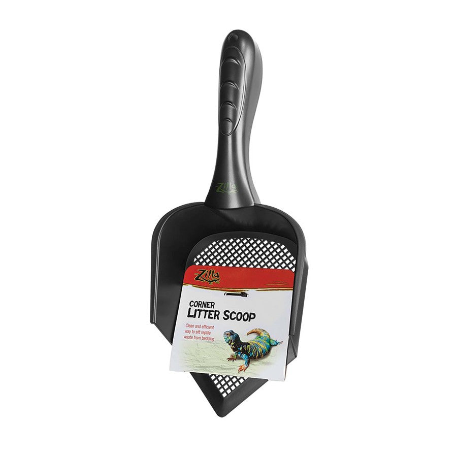 Zilla Corner Litter Scoop for Reptile Terrariums