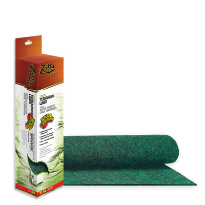 Zilla Reptile Terrarium Liner, Green, 33 L/40 L/55 gal