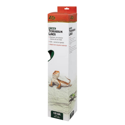 Zilla Reptile Terrarium Liners, Green 125/150 gal