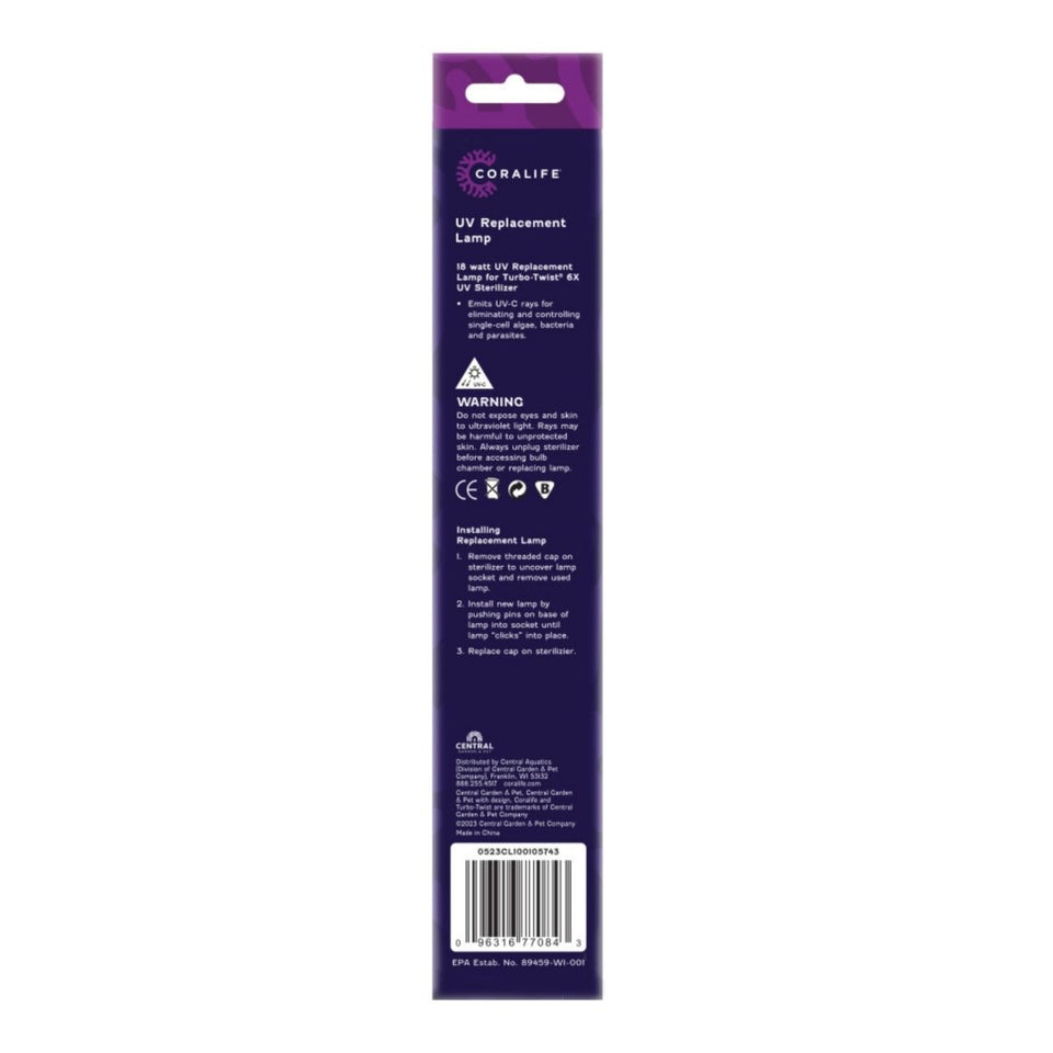 Coralife Turbo-Twist UV Lamp 18W, view 3