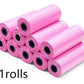 Pet Pooch Pack - Colorful Coiled Dog Waste Bags - Pets Perfect