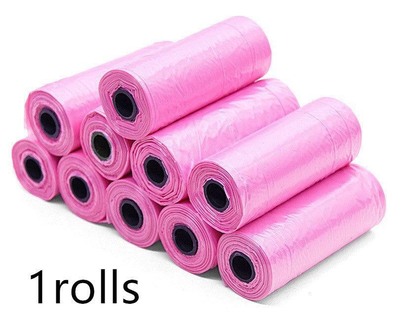 Pet Pooch Pack - Colorful Coiled Dog Waste Bags - Pets Perfect