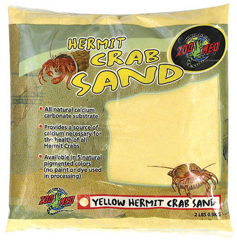 Zoo Med Hermit Crab Sand, Yellow, 2 lb, view 3