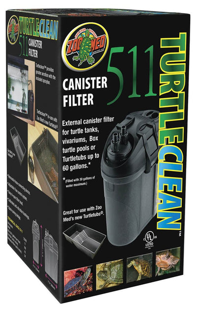 Zoo Med Turtle Clean 30 External Canister Aquarium Filter