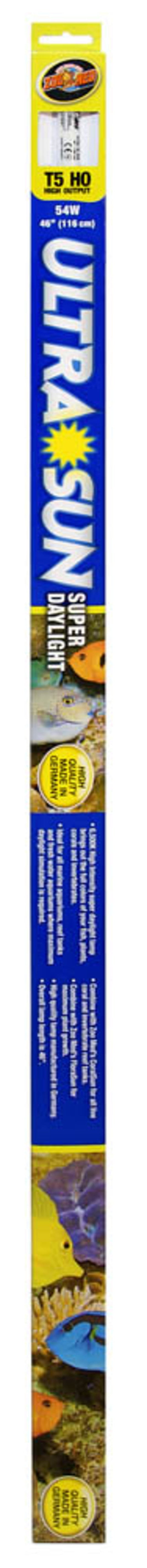 Zoo Med Ultra Sun Super Daylight T5 HO Lamp White, 1ea/46 in
