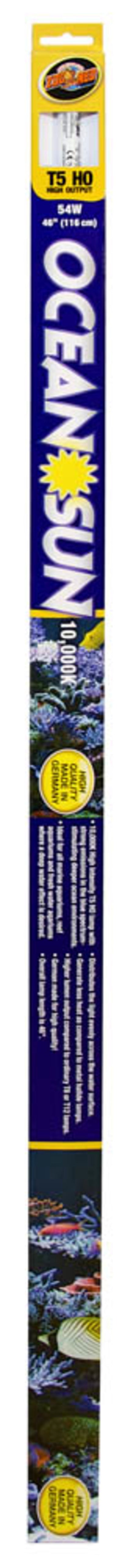 Zoo Med Ocean Sun 10, 000K High Intensity T5 HO Lamp, White, 46 in