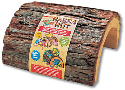 Zoo Med Habba Hut Terrarium Hideaway, Brown, Small