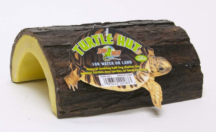 Zoo Med Turtle Hut Brown/Yellow Large