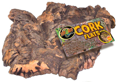Zoo Med Natural Cork Flats Aquarium Background, Brown Large