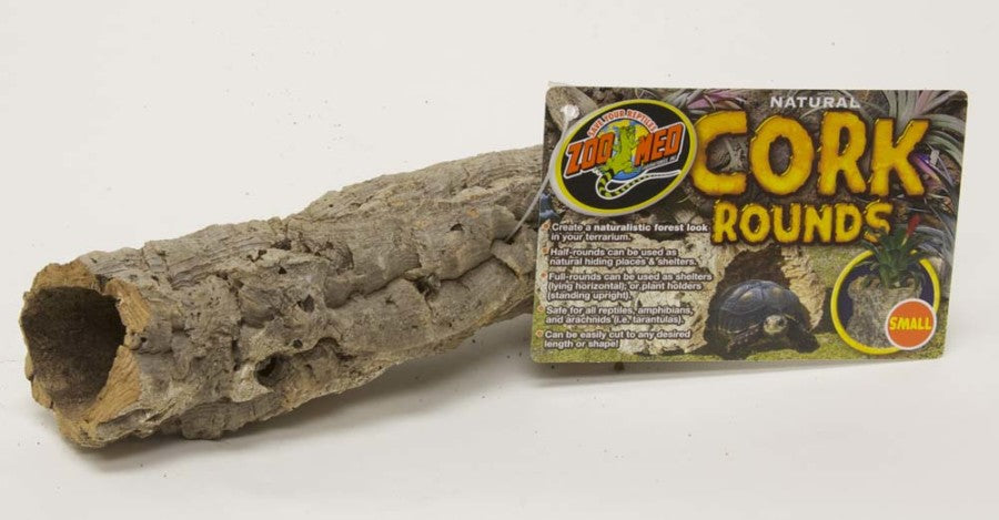 Zoo Med Natural Cork Bark Round, Brown, Small