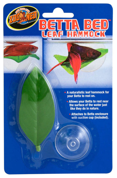 Zoo Med Betta Bed Leaf Hammock, Green, Standard
