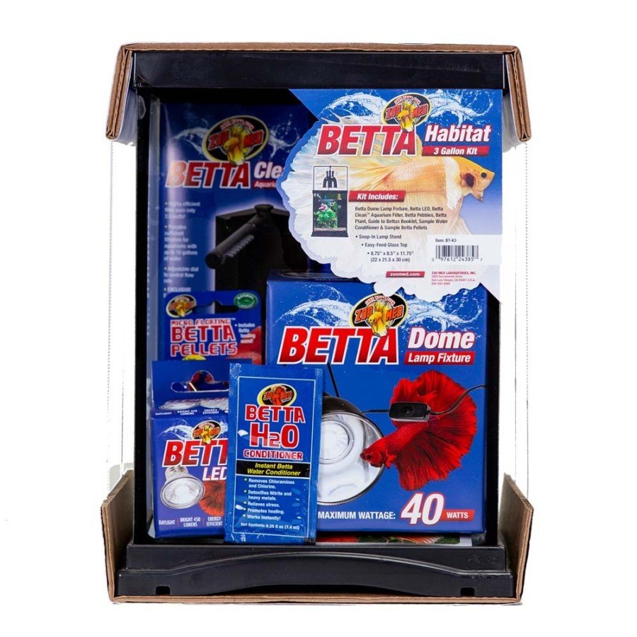 Zoo Med Betta Habitat Kit 1ea/3 gal - Pets Perfect