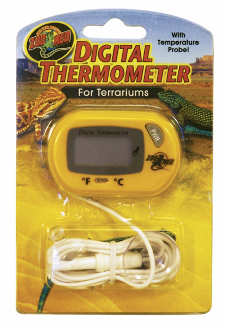 Zoo Med Digital Terrarium Thermometer with Remote Probe