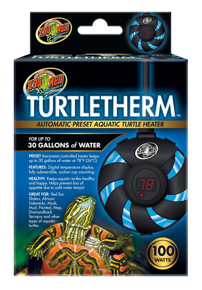 Zoo Med TurtleTherm Automatic Preset Aquatic Turtle Heater - 100W