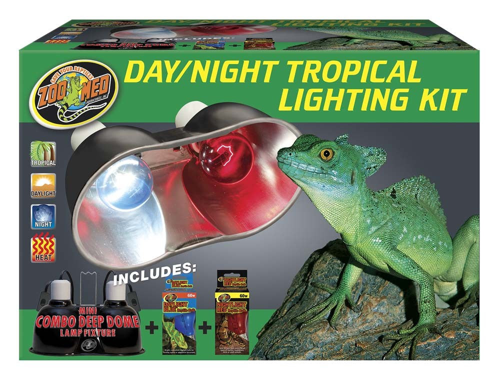 Zoo Med Day & Night Tropical Lighting Kit, 1ea