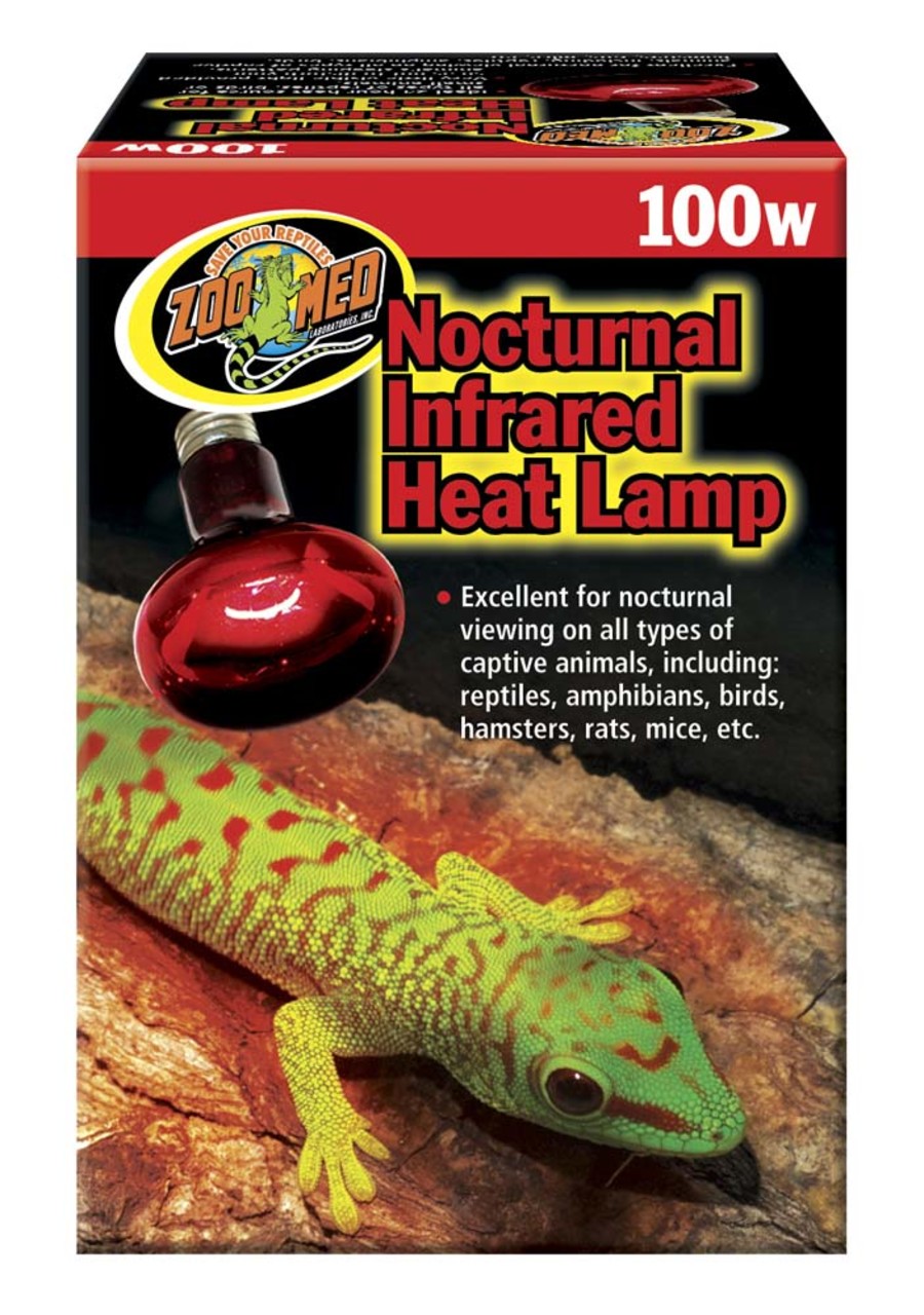 Zoo Med Nocturnal Infrared Heat Lamp, 100W