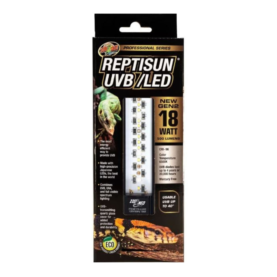 Zoo Med Reptisun UVB/LED Gen2  18 Watt