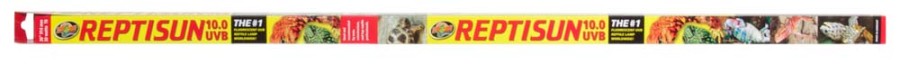 Zoo Med ReptiSun 10.0 UVB T8 Fluorescent Lamp, White, 36 in