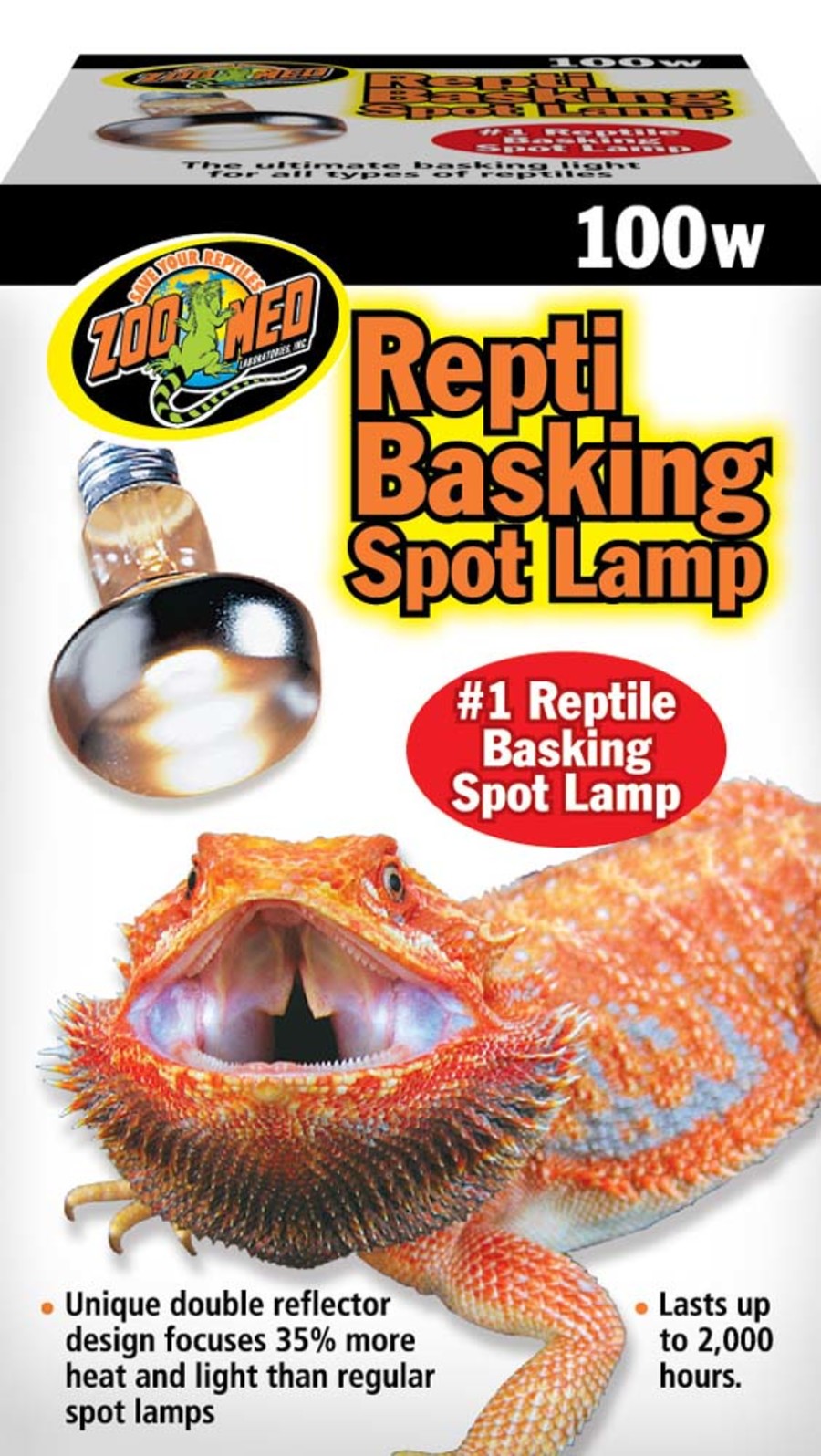 Zoo Med Repti Basking Spot Lamp, 100W