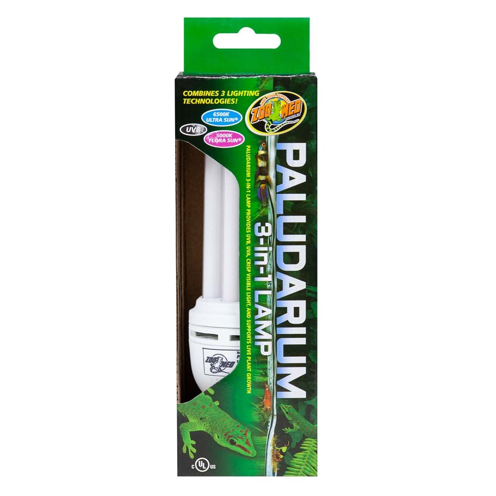 Zoo Med Paludarium 3-In-1 Lamp White
