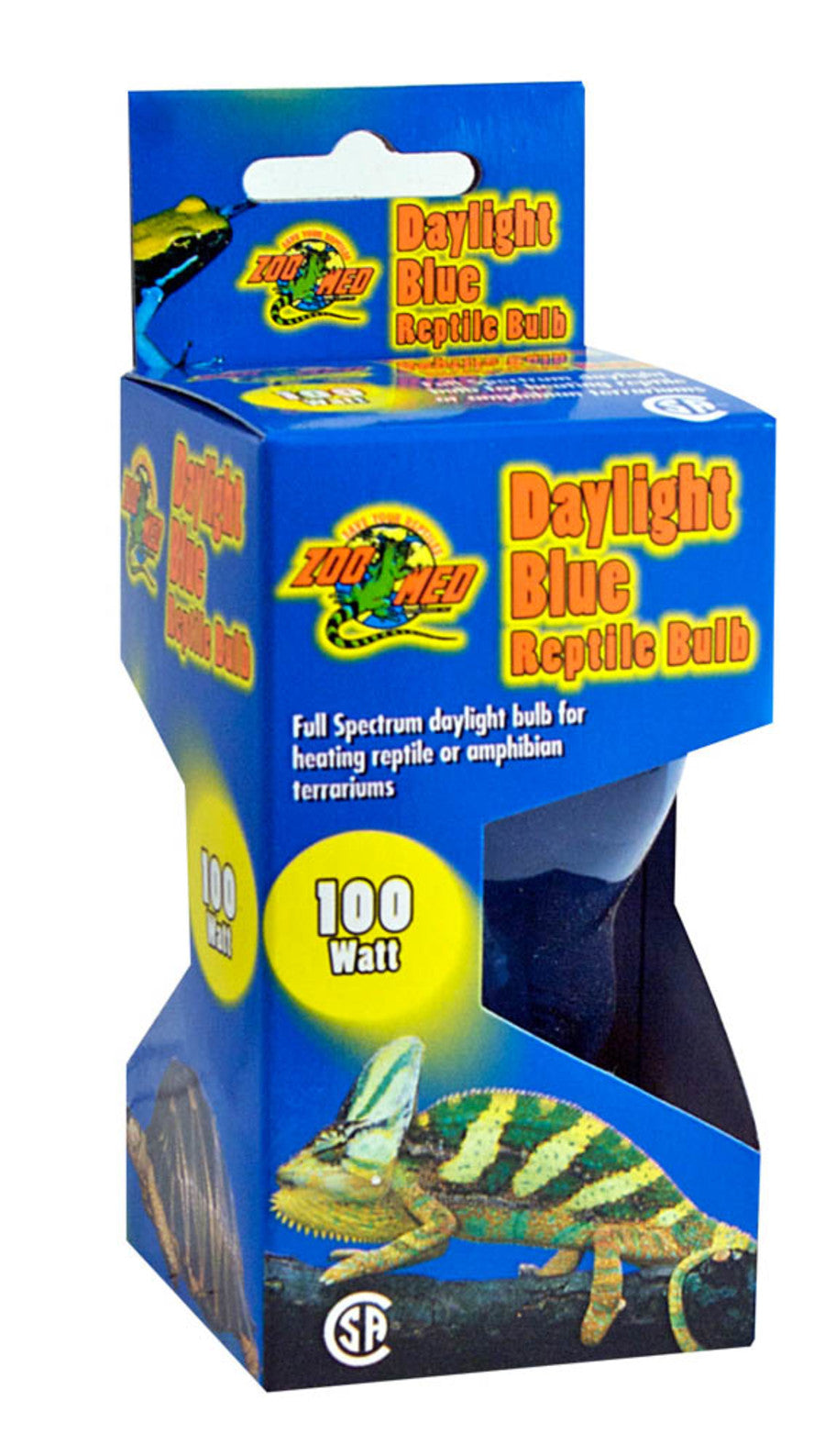 Zoo Med Daylight Blue Reptile Bulb, Blue, 100W