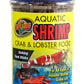 Zoo Med Aquatic Shrimp, Crab & Lobster Dry Food 2.5 oz