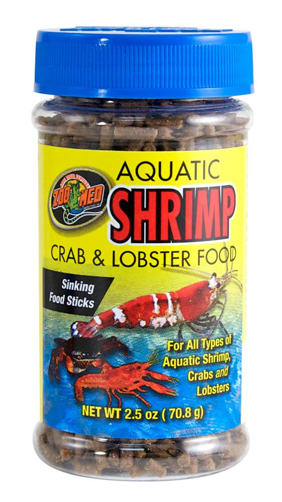 Zoo Med Aquatic Shrimp, Crab & Lobster Dry Food 2.5 oz