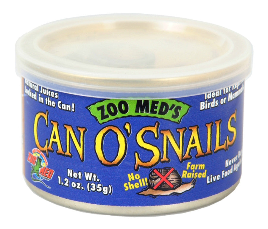 Zoo Med Can O' Snails Reptile Feeder Snails, 1.7 oz