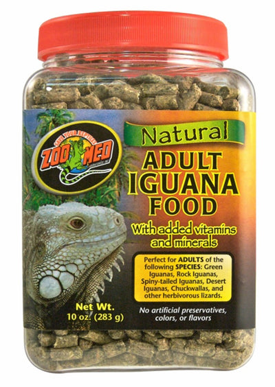 Zoo Med All Natural Adult Iguana Dry Food, 10 oz