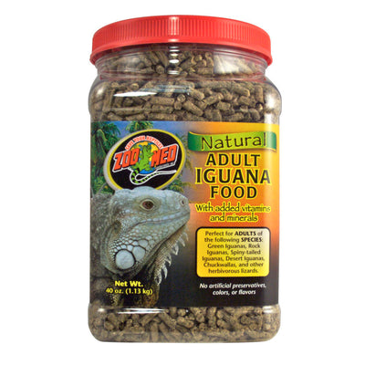 Zoo Med All Natural Adult Iguana Dry Food, 40 oz