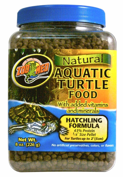 Zoo Med Aquatic Turtle Micro Pellet Hatchling Food, 8 oz