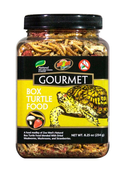 Zoo Med Gourmet Box Turtle Dry Food, 8.25 oz