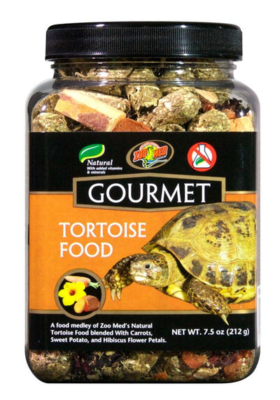 Zoo Med Gourmet Tortoise Dry Food, 7.5 oz