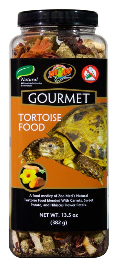 Zoo Med Gourmet Tortoise Dry Food, 13.5 oz