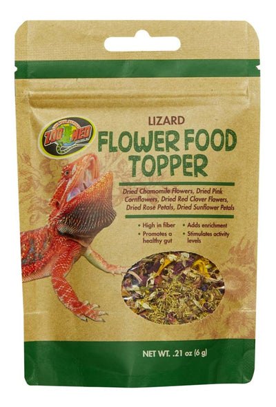 Zoo Med Lizard Flower Food Topper, 0.21 oz