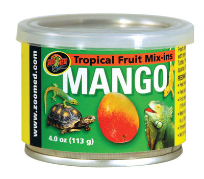 Zoo Med Fruit Mix-Ins Mango Reptile Wet Food, 3.4 oz