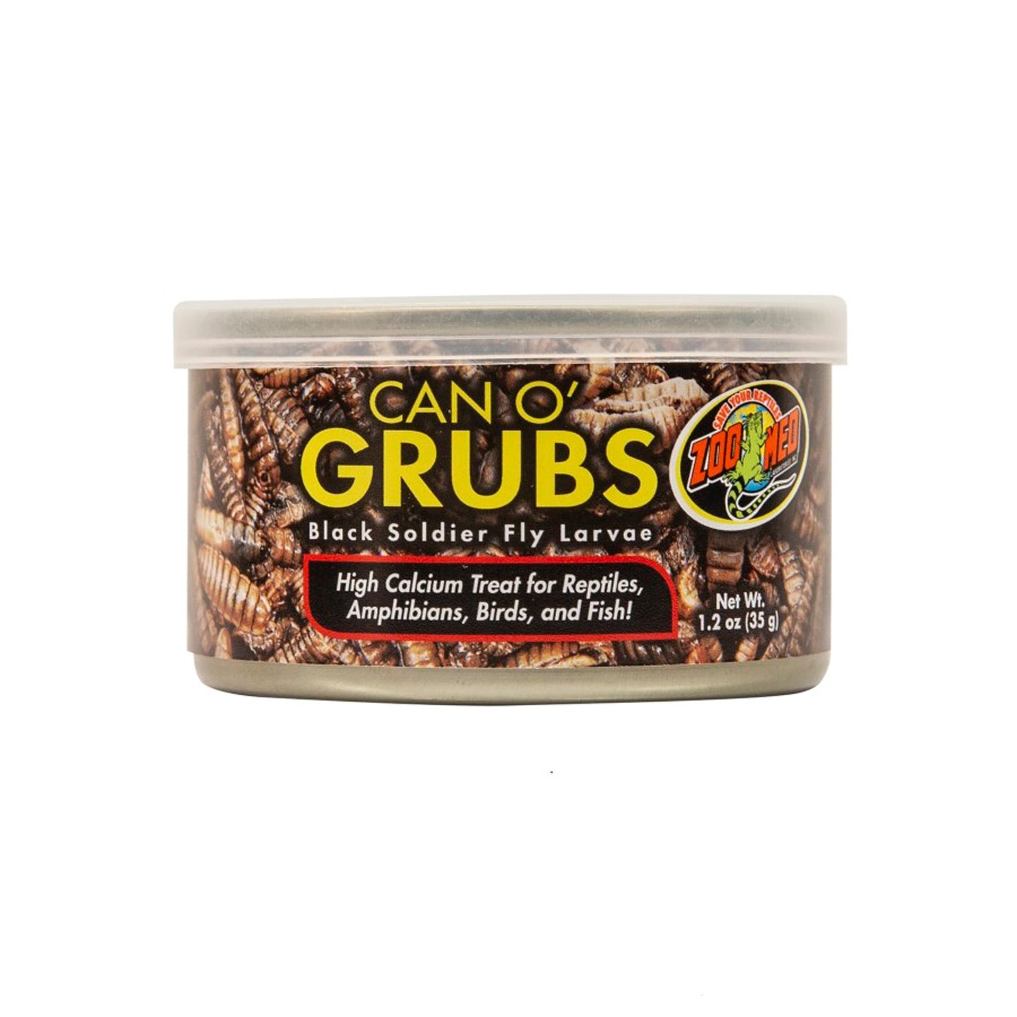 Zoo Med Can O' Grubs Reptile Wet Food 1.2 oz