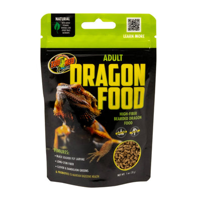 Zoo Med Adult High Fiber Dragon Food 1ea/1oz. Default Title