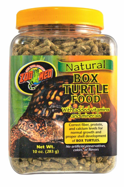 Zoo Med Natural Box Turtle Pellet Food, 10 oz