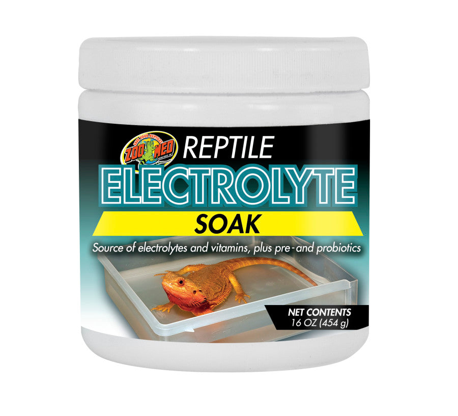 Zoo Med Reptile Electrolyte Soak Supplement 16 fl oz