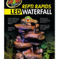 Zoo Med Repti Rapids LED Rock Waterfall - Brown, Small