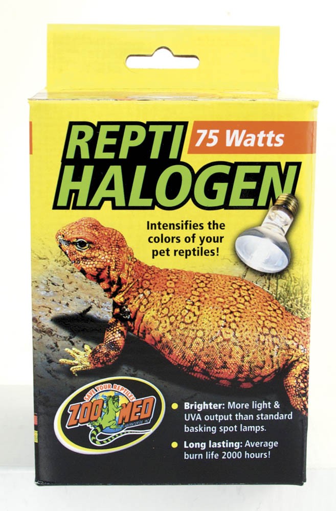 Zoo Med ReptiHalogen Heat Lamp, 75W