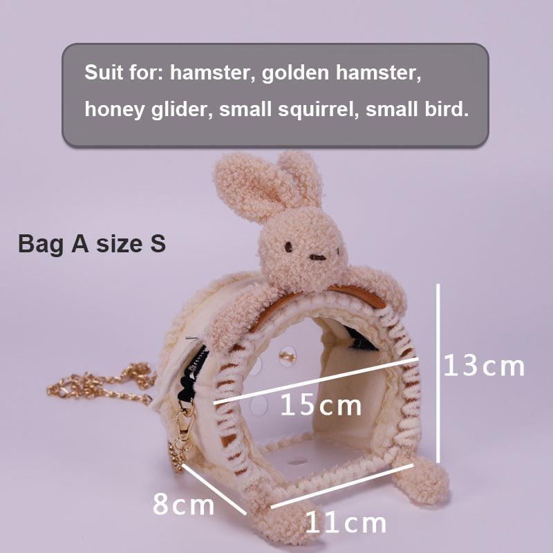 Pet Paradise Portable Hamster Cage - Travel Carrier with Going Out Bag for Small Pets - Pets Perfect