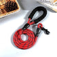 Nightglow Reflective Round Rope Dog Leash - Pets Perfect