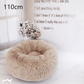 Cozy Haven: Luxurious Round Pet Bed For Winter Comfort - Pets Perfect
